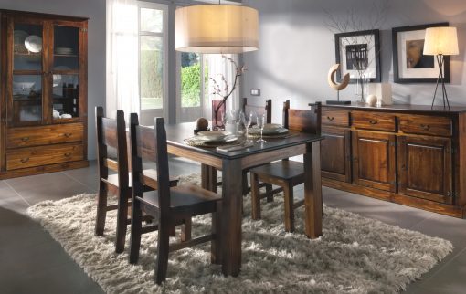 salón rustico B